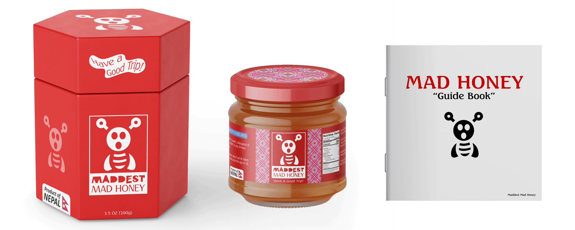 Maddest Mad Honey Box and Jar