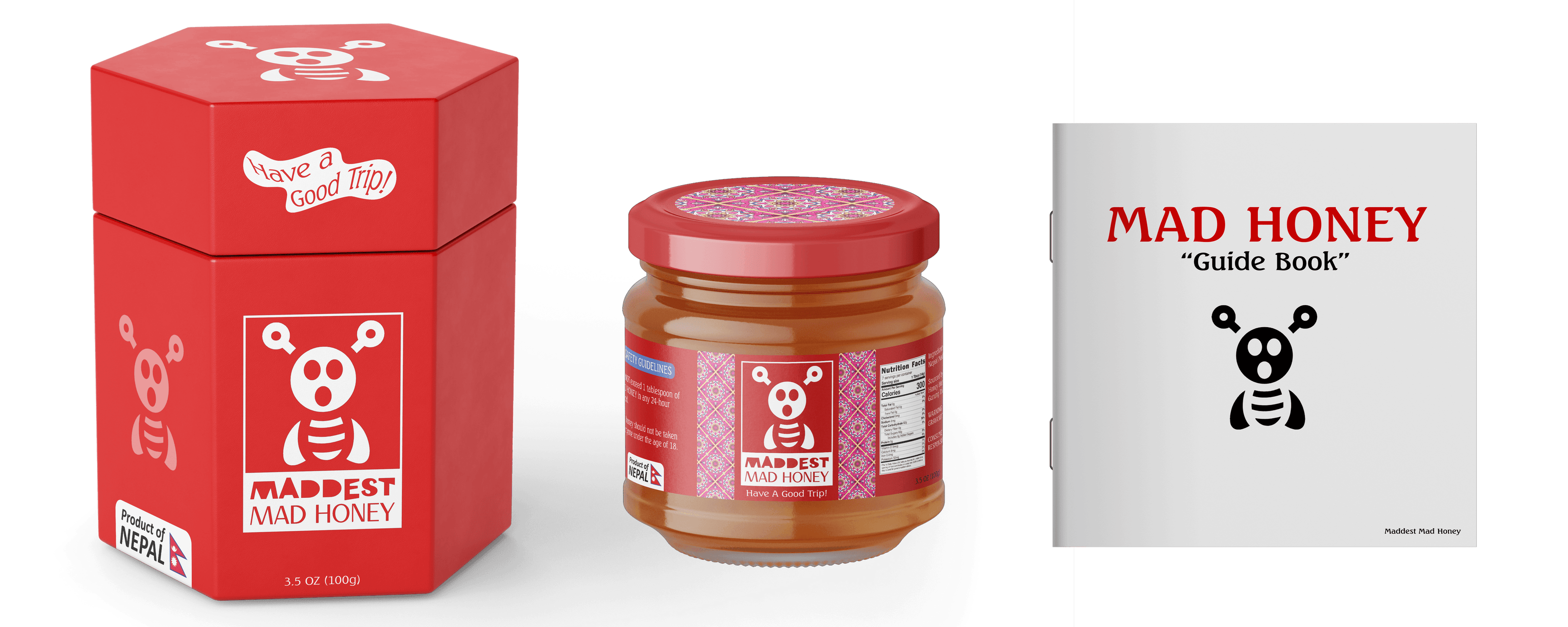Maddest Mad Honey Box and Jar