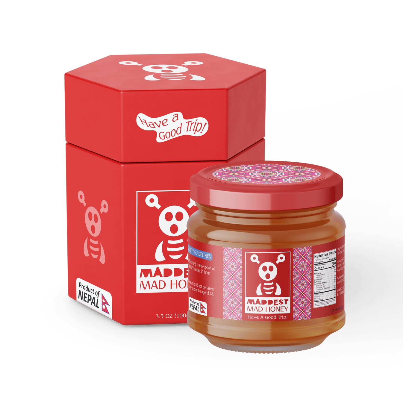 Buy our MADDEST Mad Honey NOW Free U.S. Shipping